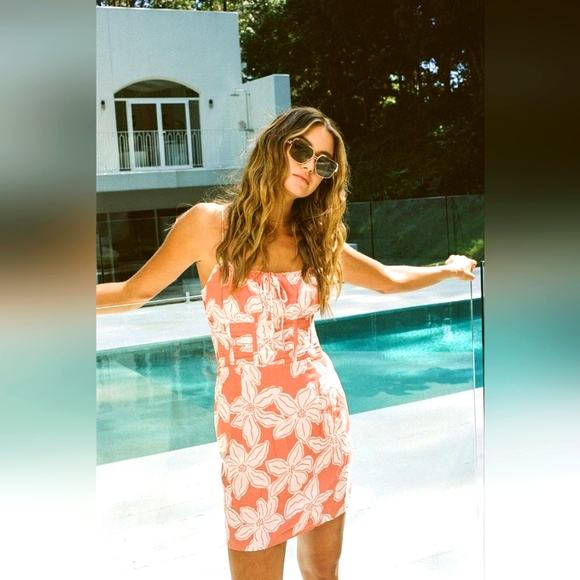 NWT Sabo Skirt Mahlia dress in Forest floral size: L Aus12 US 8 - Picture 4 of 17